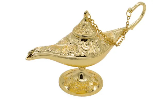 NIB Small Aladdin Lamp Gold or Silver