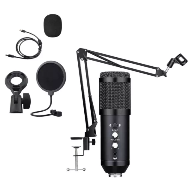 Computer Stand Mic with Bracket Condenser Microphone Capacitance