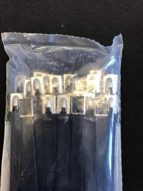 Bag of 50 Panduit Fully Coated Stainless Steel Cable Ties MLTFC4H-LP316 362mm 2