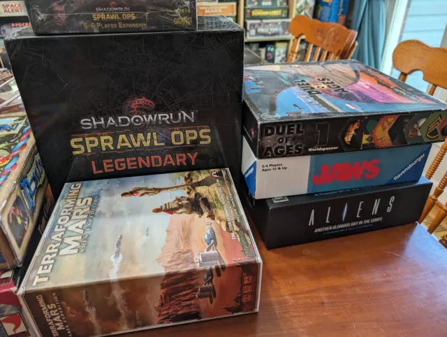 Shadowrun Sprawl Ops Kickstarter - Legendary Edition + NIS 5-6 Player Expansion