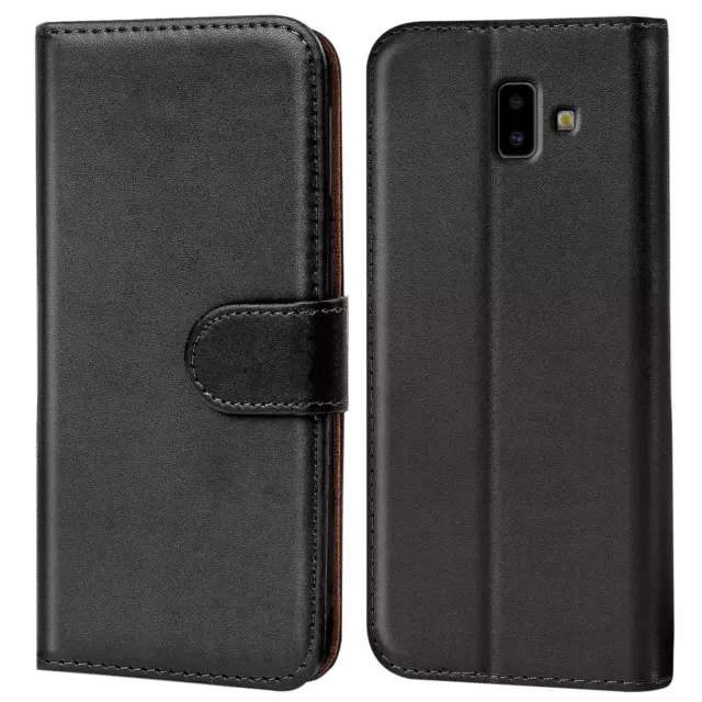 Schutz Hülle Für Samsung Galaxy J6 Plus Handy Klapp Tasche Book Flip Cover Case