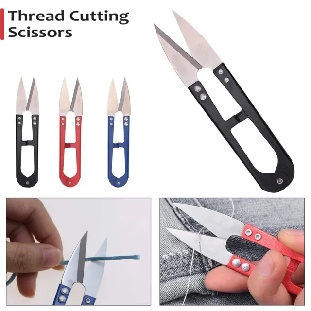 Thread Snips Sewing Scissors Tailor Snipper Fishing String Stitch Cutter 3pcs