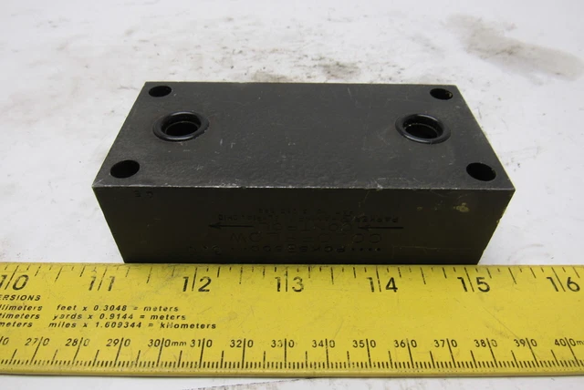 Parker PCKSB600 3.0 Colorflow Control Valve Manifold Block