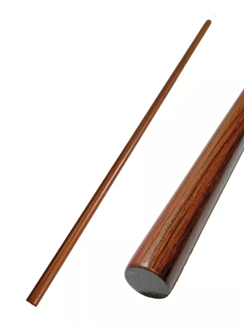 TEKKA BUDO Jo Stab aus Roteiche 127 cm - Trainingsstock Holz - Aikido Kendo