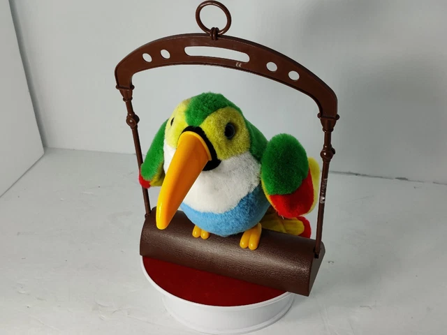 Electronic Talking Toucan Bird Parrot Macaw Animated Talk Back Repeat Mimicking