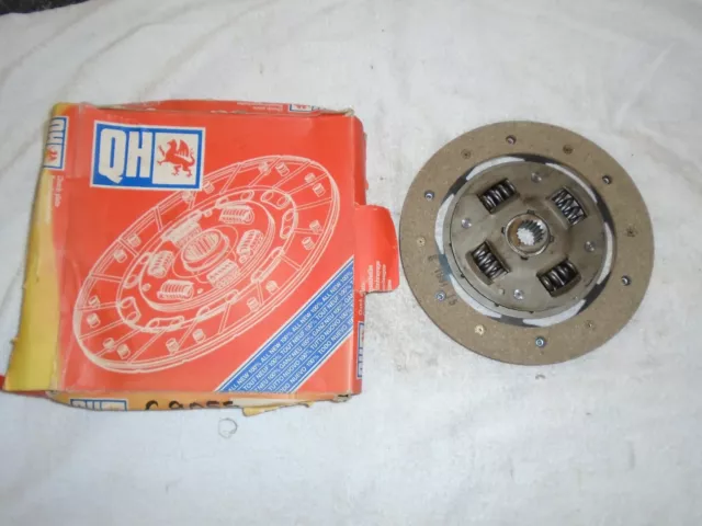 Ford Escort Mk3, Mk4, Orion, Fiesta Mk2, Mk3 NOS Quinton Hazell Clutch Plate