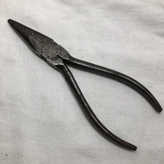 Vintage KRAEUTER 6" Inch 1671 USA Needle Nose Pliers