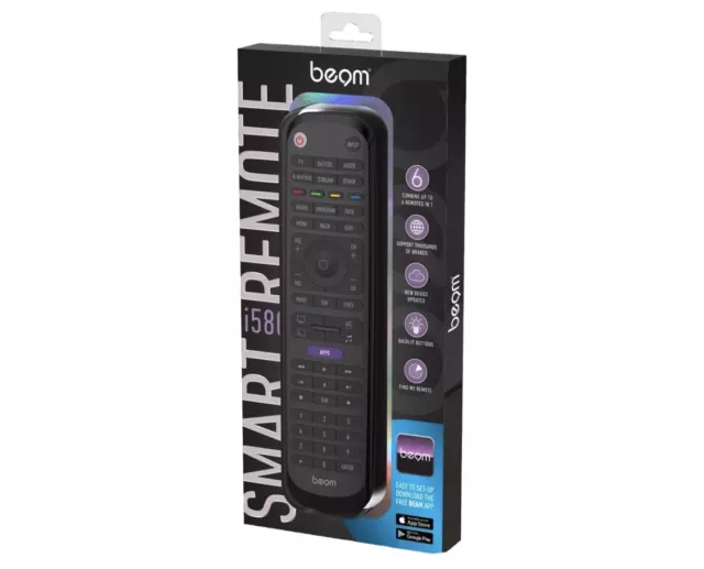 Universal Smart Remote Control - i580 6 in 1 Universal Brand New