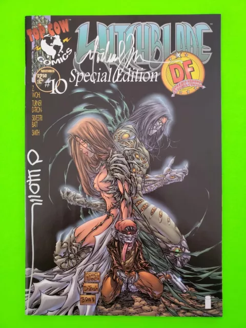 Witchblade #10 Dynamic Forces (NM) 1st App: Darkness (Signed: Turner, Wohl) 1996