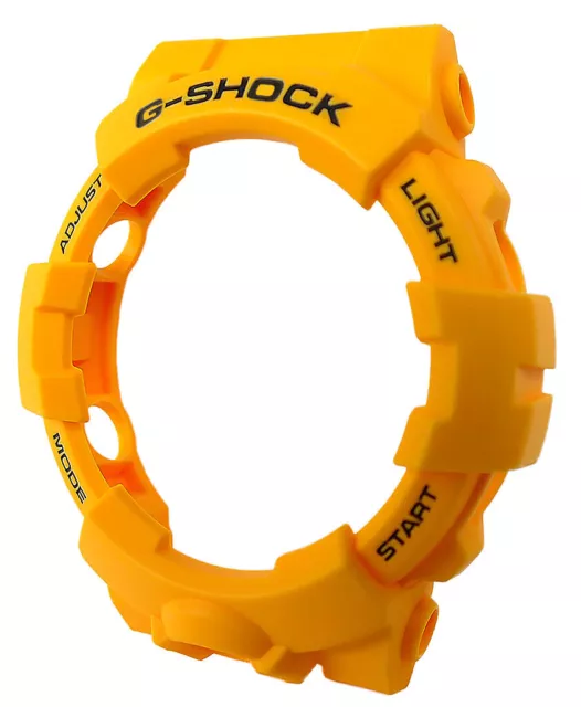 Casio Bezel | Lünette Ersatzteil Resin gelb für G-Shock GBD-800-4ER