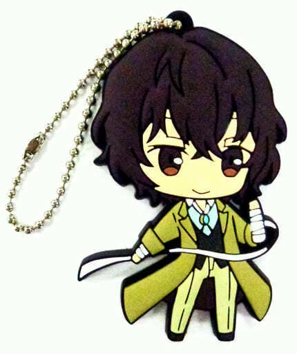 Portachiavi Acrilico Bungo Stray Dogs - Dazai Osamu, Rampo, Yukichi - Chiavi E Cinghia