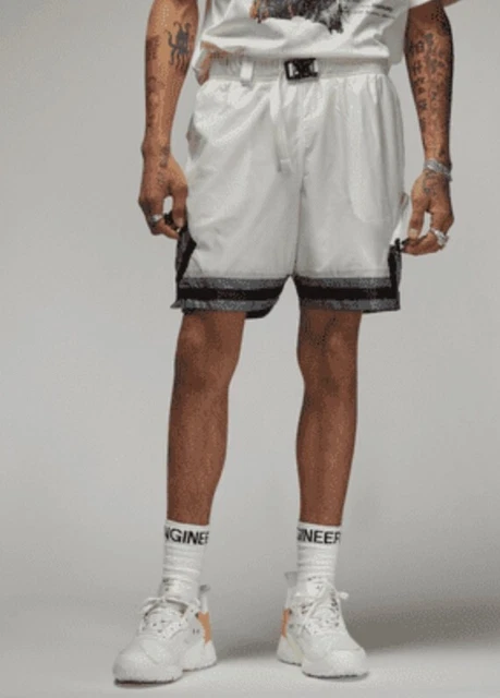 Nike Jordan 23 Engineered Woven Shorts Dm1390-030 Phantom/Aviator Grey Xxl $90