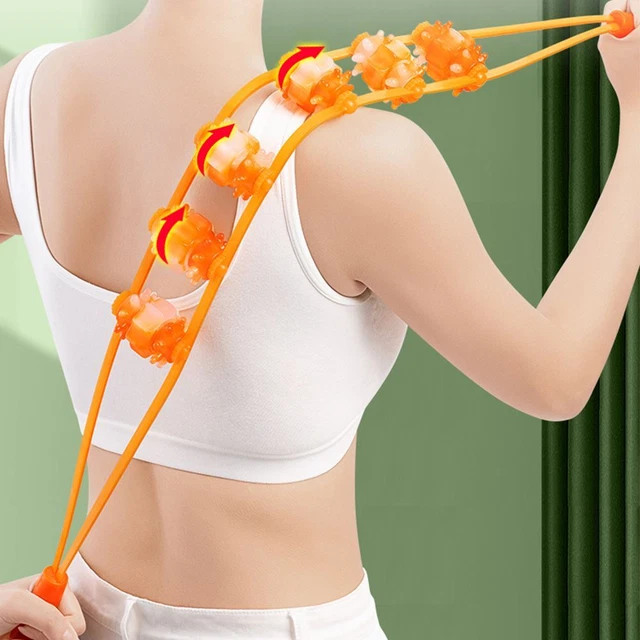 Retour Portatif Outil de massage Massager Massage musculaire Rouleau de massage