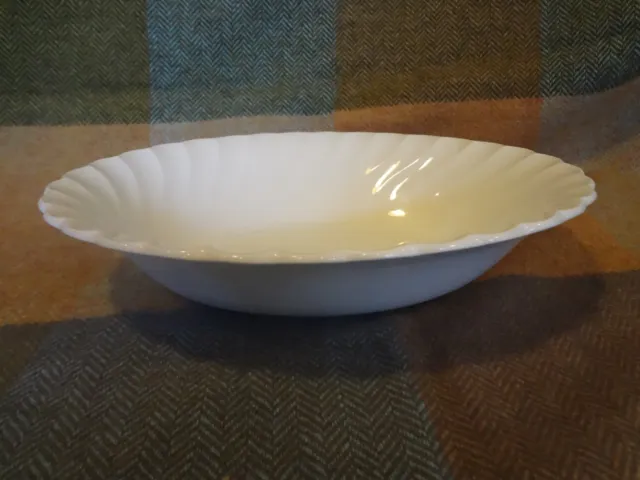 Johnson Brothers Ironstone - Regency White - Round Serving Vegetable Bowl