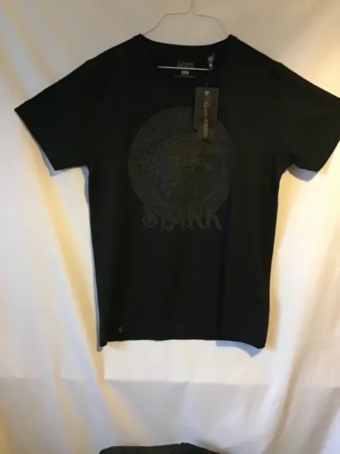 Game of Thrones Herren Tshirt, Größe M , schwarz mit Branding auf Vorderseite