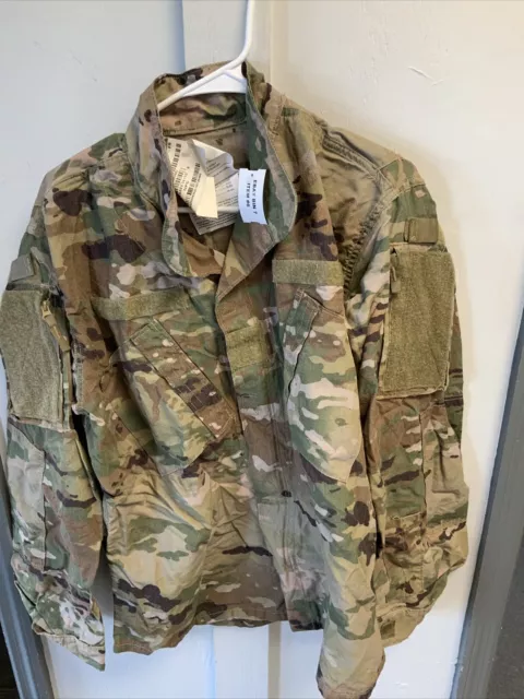 US Army Camo OCP Combat Uniform ACU Multicam Blouse Coat MEDIUM REGULAR NWT. 7/6