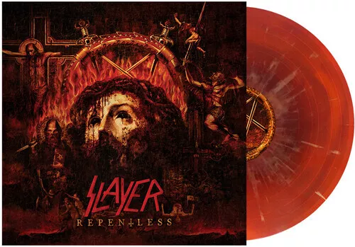 Slayer - Repentless - OxBlood & Orange Swirl w/ Mustard Splatter [New Vinyl LP]