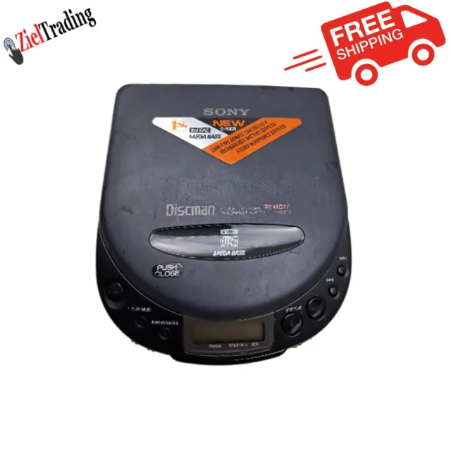 Sony Discman D-113CR Tragbar CD-Player Schwarz