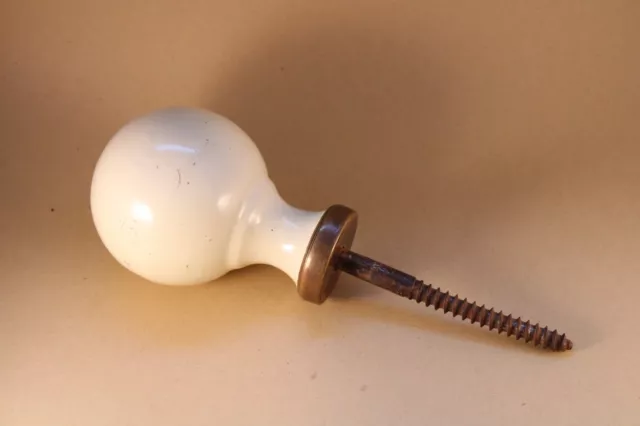 schöne alte Kugel für ein Treppengeländer boule de rampe d'escalier ancienne