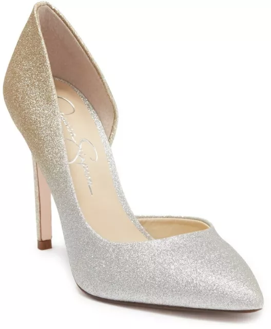 BRAND NEW Jessica Simpson Paryn d'Orsay Pump Ombre glitter heels Size 8