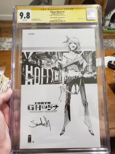 Tokyo Ghost #1 CGC 9.8 SS Diamond Retailer Sketch Variant