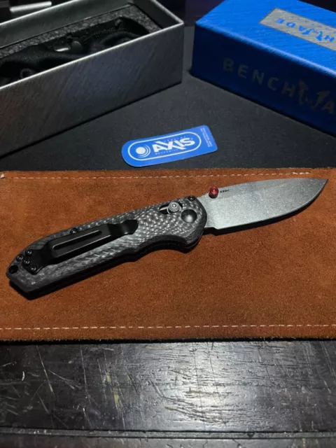 Manual Folding Knife Benchmade 565 - Mini Freek Carbon Fiber (NO RESERVE)