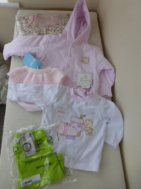 Baby Girls 9-12 Months Bundle Job Lot Clothes Capsule Wardrobe  5 Items LOT 2 2