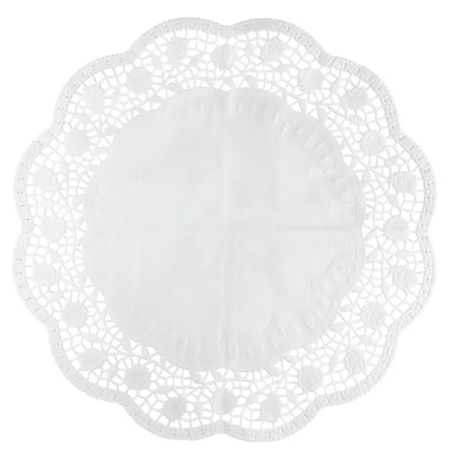 Lot de 15 napperons papier ronds pour tartes et gâteaux Zenker