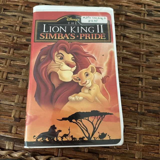 DISNEY’S THE LION King II (2) Simba’s Pride (VHS 1998) £4.72 PicClick UK