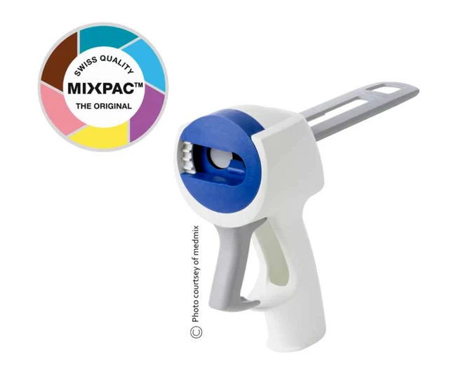 Original Medmix Mixpac 50 ml 10:1/4:1 Dispensing Gun - 1 Unit Free II Ship