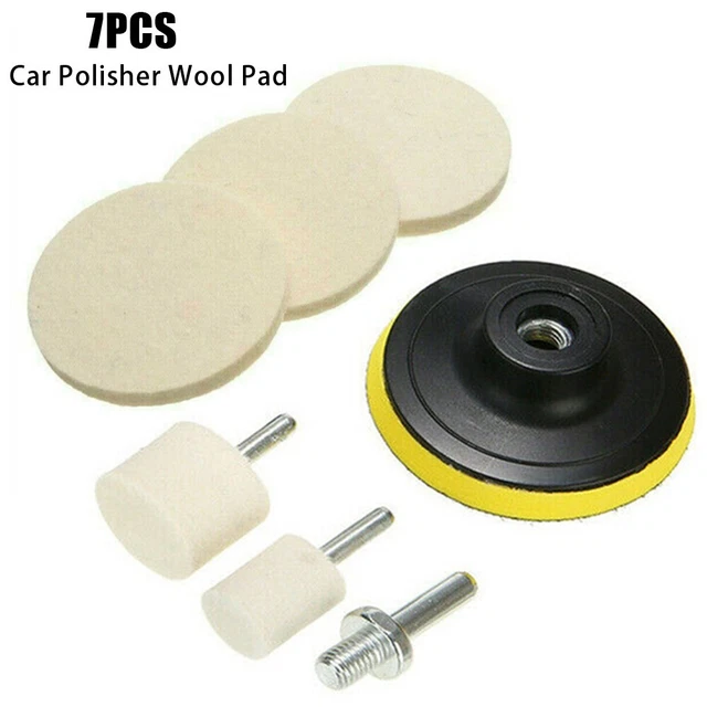 Brand New Polishing Wheel Felt+plastic For Car Polisher Scratch Remover