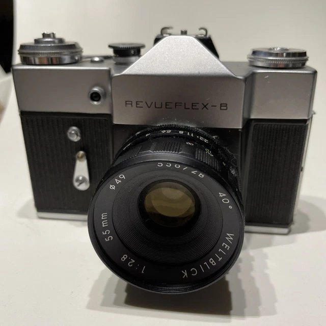 #S0334 - Revueflex-B con visión del mundo de 2,8/35 mm, como nuevo