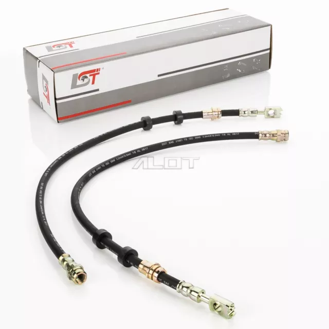 2x Brake Line Brake Hose Front for VW Caddy V 5 Tiguan Ad Touran 5T T-Roc