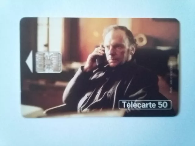 télécarte. Téléphone et cinéma. Jean Louis Trintignant