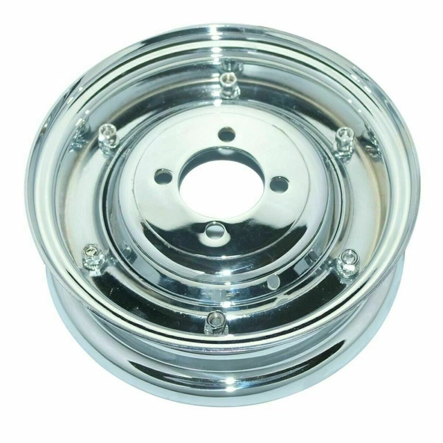 Vespa Vbb Vlb Vna Jante 8.9cm x 8 "( 350 8) Haute Qualité Chrome