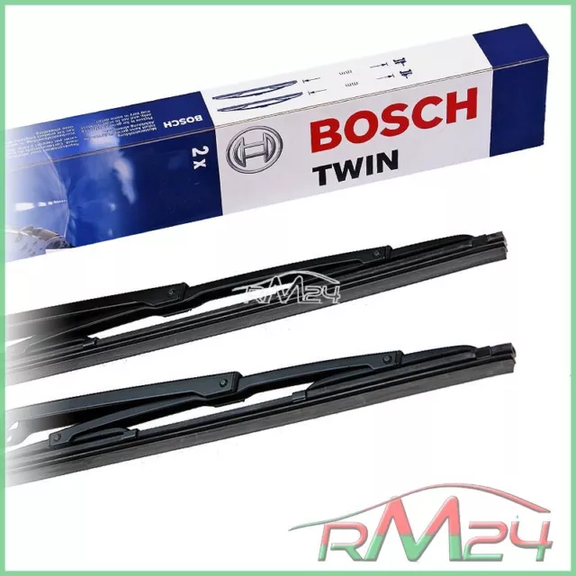 2X Bosch Spazzola Tergicristallo Twin Per Iveco Daily 3 Iii 4 Iv 01-11