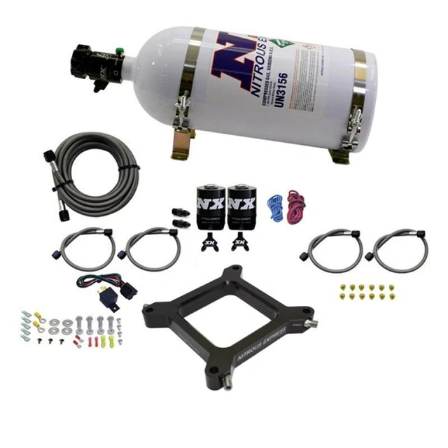 Nitrous Express 4150 Assassino Piastra Pro Potenza Kit (100-500HP) W/10lb Bot