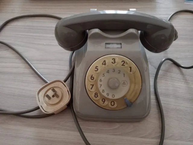 Telefono A Disco Vintage Sip Italtel