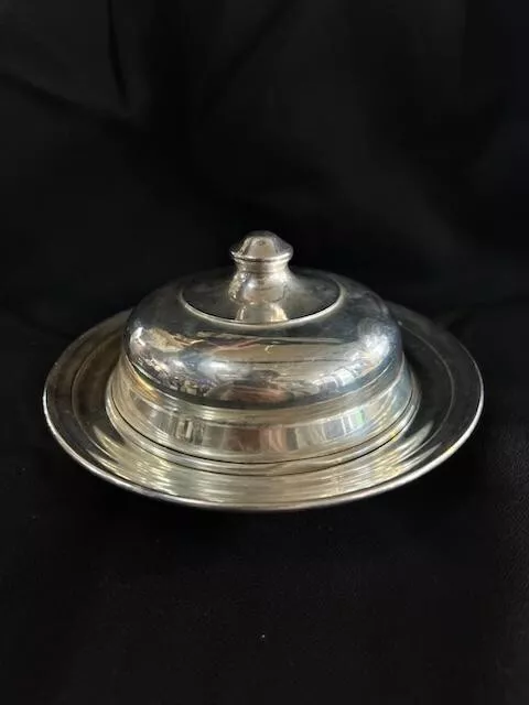 Vintage Sterling Silver Covered Bowl - Over 5 OZ - Excellent Condition