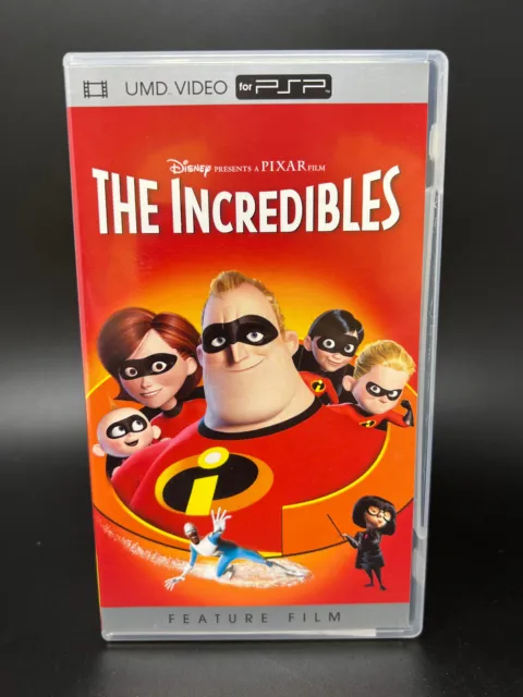 The Incredibles (Sony PSP UMD Video) *COMPLETE IN CASE - TESTED*