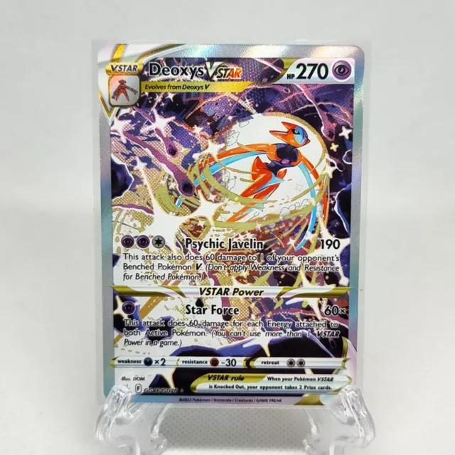 Deoxys VSTAR bursts into the Galarian Gallery in #PokemonTCG