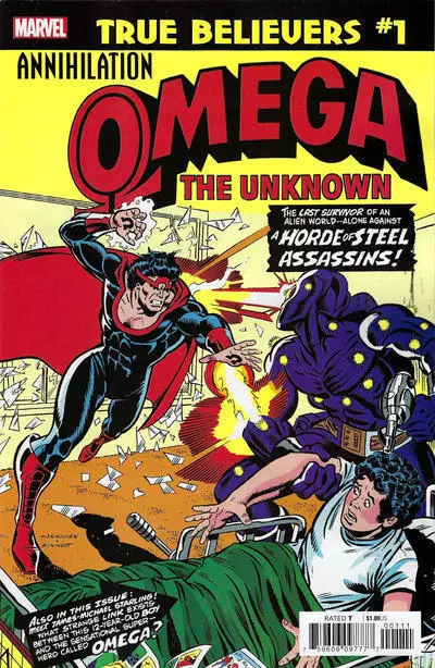 True Believers Annihilation Omega Unknown #1 Marvel Comics