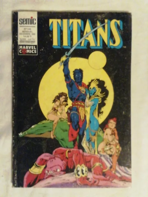 TITANS N° 143 - Décembre 1990 MARVEL SEMIC