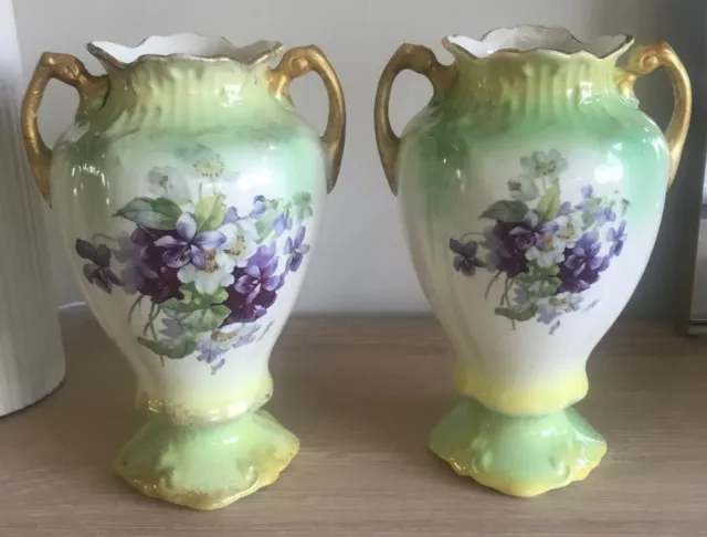 Barker and Kent Pair of Matching Vases