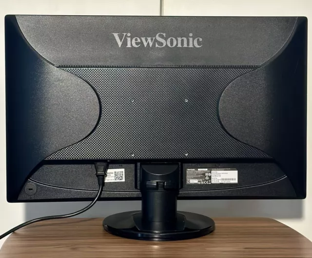 ViewSonic VS15453 VA2446M-LED 24" Full HD 1080p LED Monitor w/Power Cord VGA 2
