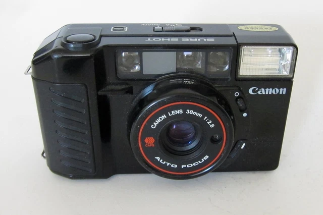 Canon AF35M II  near mint, works great,  35mm point and shoot film camera