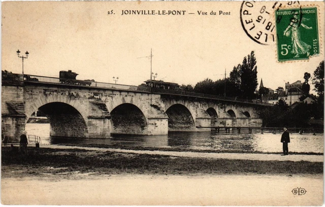 CPA Joinville-le-Pont Vue de Pont FRANCE (133991)