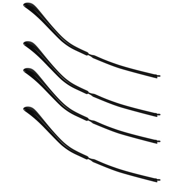 2 pares de gafas de metal brazos piernas de repuesto anteojos brazos templo anteojos