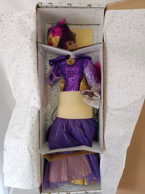 Maryse Nicole Carmen Porcelain Doll Vintage IOB Unique Rare