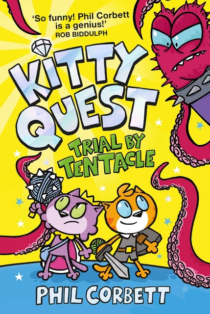 NEW BOOK Kitty Quest: Trial by Tentacle by Phil Corbett (2022)